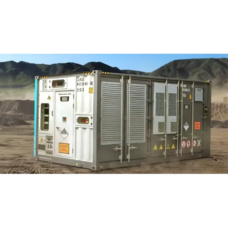 Container energilagringssystem