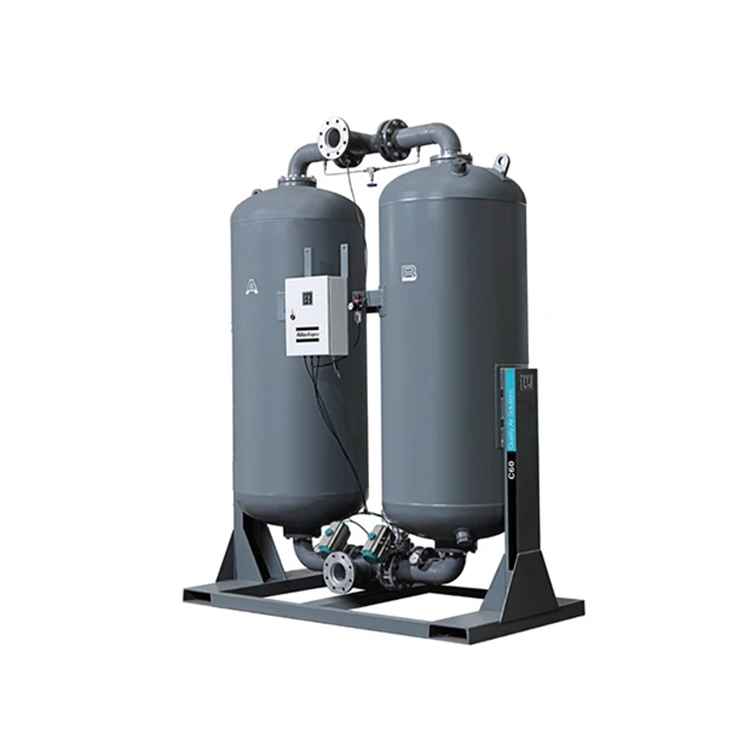 Lett oppvarmet adsorpsjonstørker